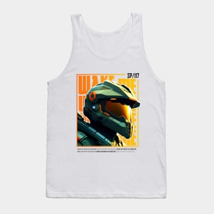 Halo game quotes - Master chief - Spartan 117 - WQ01-v7 Tank Top